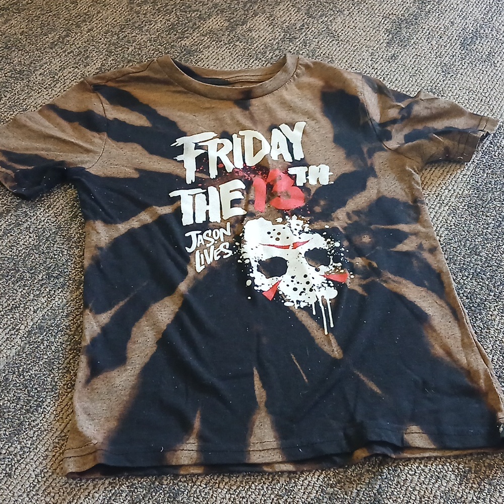 Kids custom Friday the 13th t shirt
